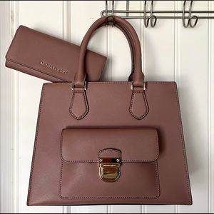 Matching bag and wallet